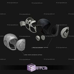 Cosplay STL Files Murderbot Helmet