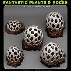 November 2021 Fantastic Plants & Rocks Miniatures
