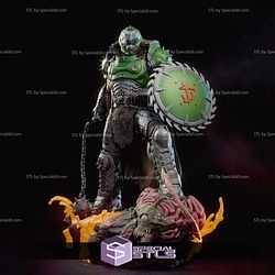 Doomslayer Dark Age Diorama STL Files