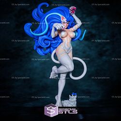 Felicia Darkstalkers and White Cat STL Files