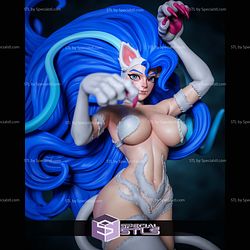 Felicia Darkstalkers and White Cat STL Files