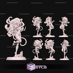 Felicia Darkstalkers and White Cat STL Files