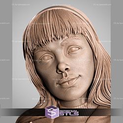 Gwen Stacy 2025 Portrait Bust STL Files