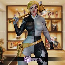 Harley Quinn White Knight STL Files