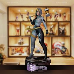 Harley Quinn White Knight STL Files