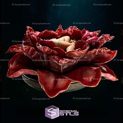 Himlay Girl in flower Fanart STL Files