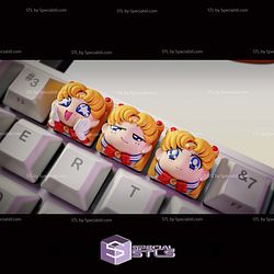 Keycap STL Collection - Sailor Moon