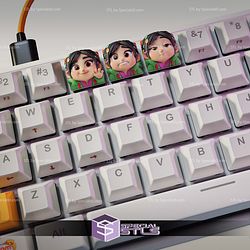 Keycap STL Collection - Vanellope Wreck It Ralph