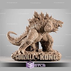 Godzilla in Battle STL Files