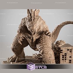 Godzilla in Battle STL Files