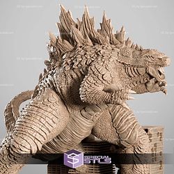 Godzilla in Battle STL Files