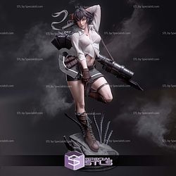 Lady Devil May Cry 3 and Gun STL Files