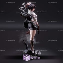 Lady Devil May Cry 3 and Gun STL Files