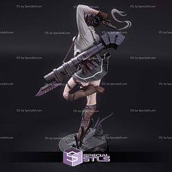 Lady Devil May Cry 3 and Gun STL Files