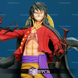 Luffy in Cloak STL Files