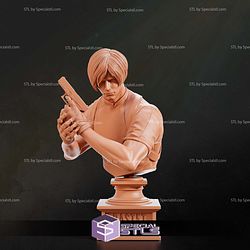 Leon Scott Kennedy Bust V2 STL Files