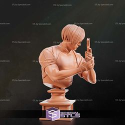 Leon Scott Kennedy Bust V2 STL Files