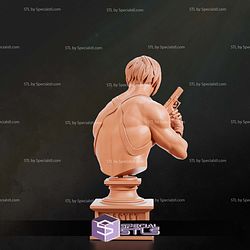 Leon Scott Kennedy Bust V2 STL Files