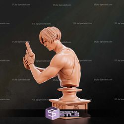 Leon Scott Kennedy Bust V2 STL Files