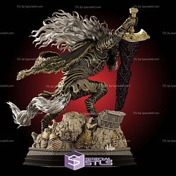 Maliketh and Sword STL Files