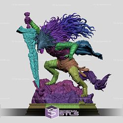 Maliketh and Sword STL Files