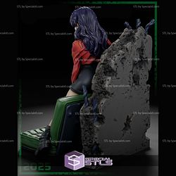 Misato Sofa Neon Genesis Evangelion STL Files