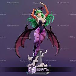 Morrigan Aensland Anime Style STL Files