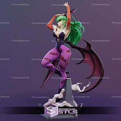 Morrigan Aensland Anime Style STL Files