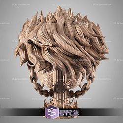 Omega Spawn Portrait Bust STL Files