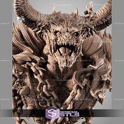 Omega Spawn Portrait Bust STL Files