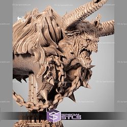 Omega Spawn Portrait Bust STL Files