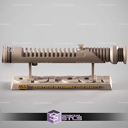 Qui Gon Jinn Lightsaber STL Files