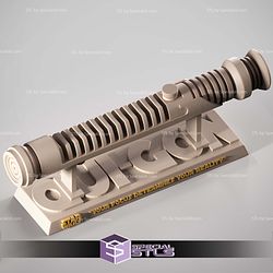 Qui Gon Jinn Lightsaber STL Files