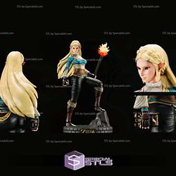 Princess Zelda and Torch STL Files