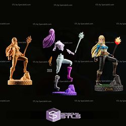 Princess Zelda and Torch STL Files