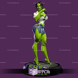 She Hulk Office with NSFW STL Files