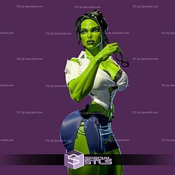 She Hulk Office with NSFW STL Files