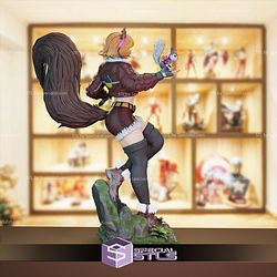 Squirrel Girl Rock Base STL Files