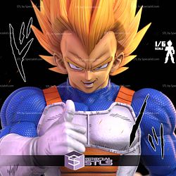 Super Vegeta Like Finger STL Files