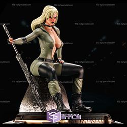 Sniper Wolf Metal Gear Solid Sitting STL Files