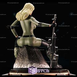 Sniper Wolf Metal Gear Solid Sitting STL Files