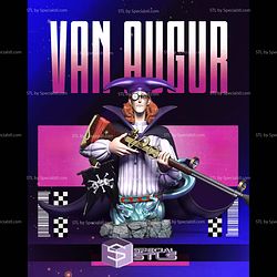 Van Augur One Piece Bust STL Files