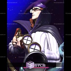 Van Augur One Piece Bust STL Files