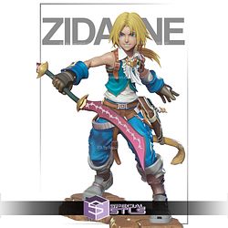 Zidane Tribal Final Fantasy STL Files