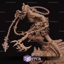 Zestari the Shadar-kai Warrior STL Files