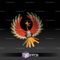 Pokemon STL Collection Hooh