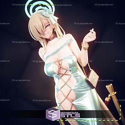 Asuna Dress Blue Archive STL Files