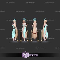 Asuna Dress Blue Archive STL Files