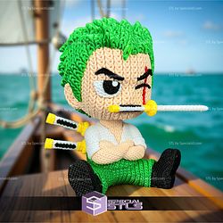 Basic STL Files Zoro Crochet