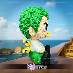 Basic STL Files Zoro Crochet